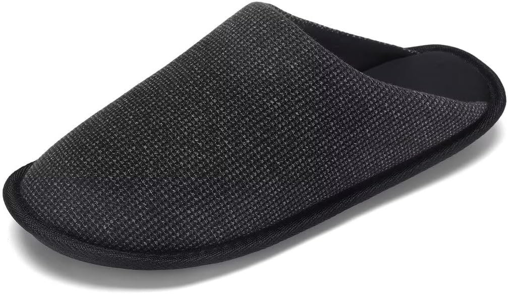 Mens House Slippers Soft Cozy Bedroom Slippers