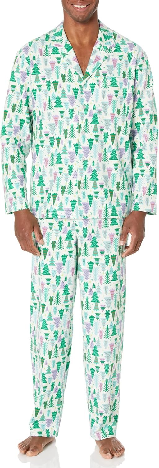 s Men's Flannel Pajama Set - Image 2